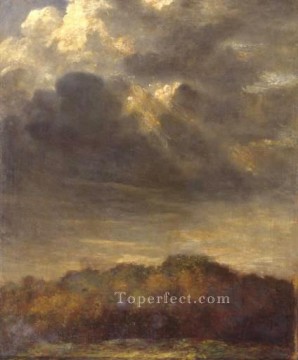 ジョージ・フレデリック・ワッツ Painting - 雲の象徴主義者ジョージ・フレデリック・ワッツの研究